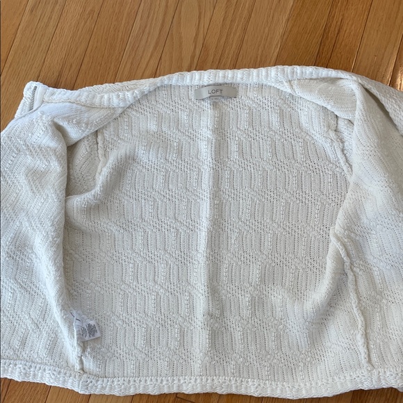 Loft textured sweater jacket - zip front - Picture 7 of 8